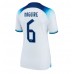 England Harry Maguire #6 Hemma matchtröja Dam VM 2022 Kortärmad Billigt